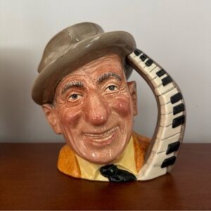 Vintage Royal Doulton Celebrity Collection Jimmy Durante large Ceramic Art Mug